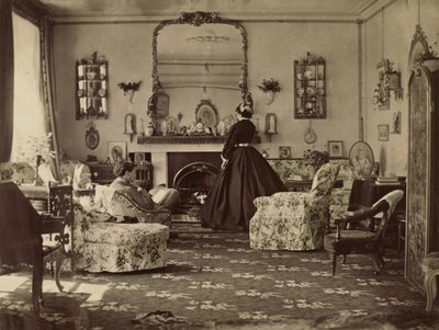 Zimmerinterieur von Viscountess Jocelyn