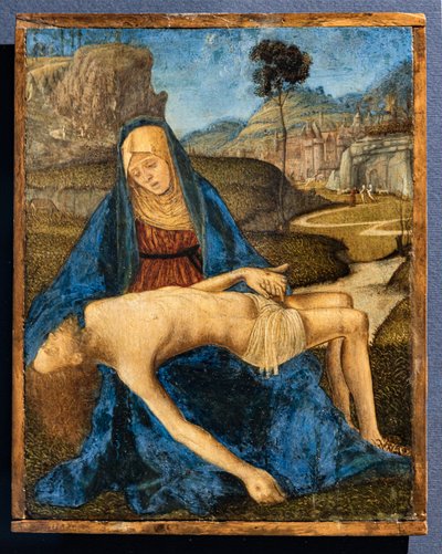 Beweinung, von Vittore Carpaccio, ca. 1485 von Vittore Carpaccio