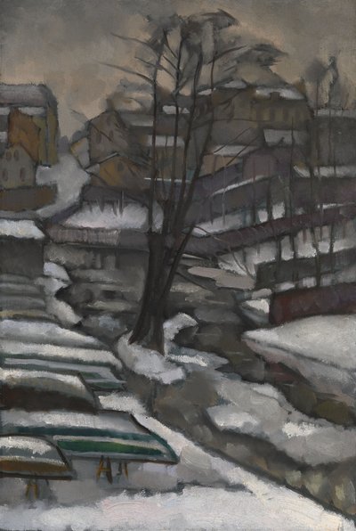Sankt Petersburg im Winter von Daniel Vladimir Baranoff Rossine