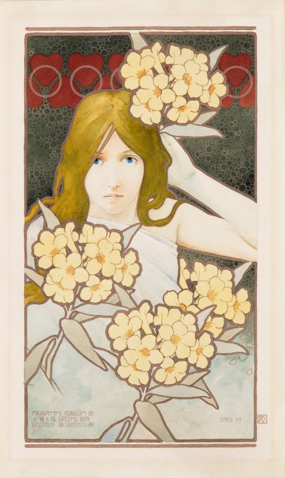 Tag und Nacht Diptychon, 1899 von Vojtěch Preissig
