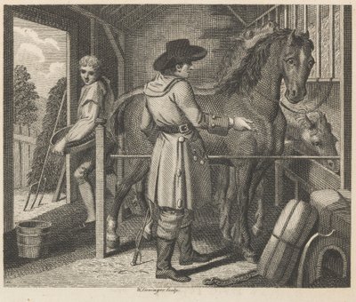 Das Packpferd und der Träger von W. Grainger