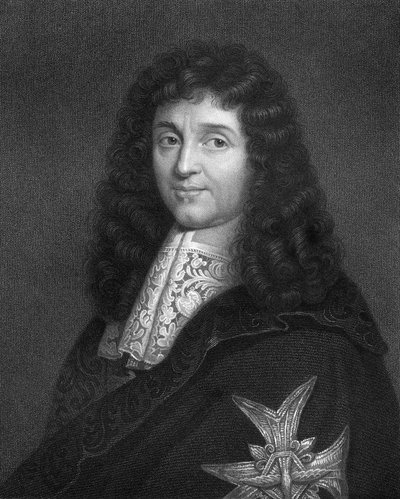 Jean-Baptiste Colbert, französischer Staatsmann des 17. Jahrhunderts, 1836 von W. Holl
