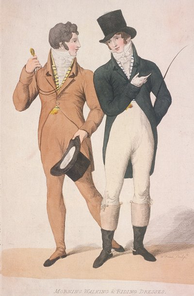 Morgen-Spazier- und Reitkleider, ca. 1810 von W Read