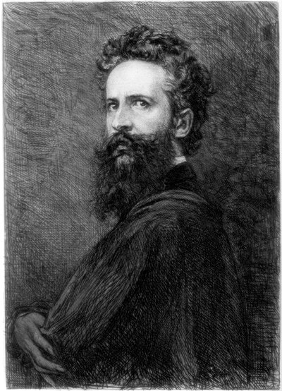 Hans Makart, österreichischer Künstler, ca. 1880-1882 von W. Unger