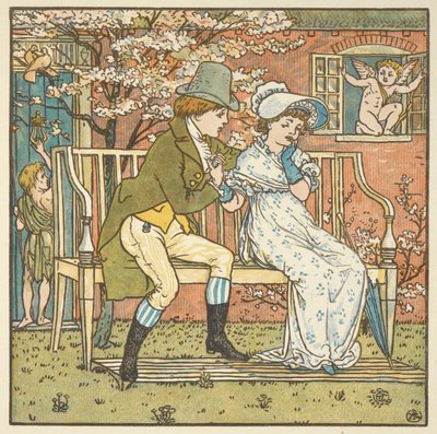 Kleiner Mann und Magd von Walter Crane