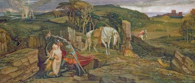 Der Laidly Wurm von Spindleston Heugh von Walter Crane
