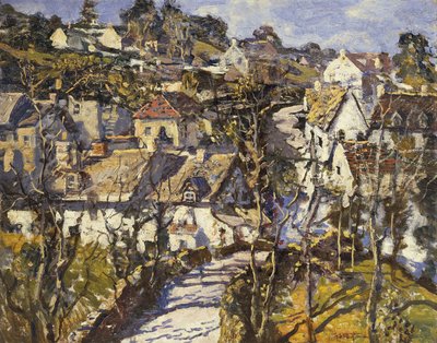 Die Dorfbrücke von Walter Elmer Schofield