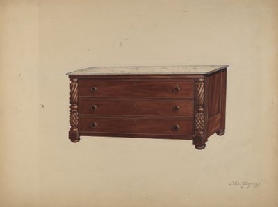 Kommode von Walter G. Capuozzo
