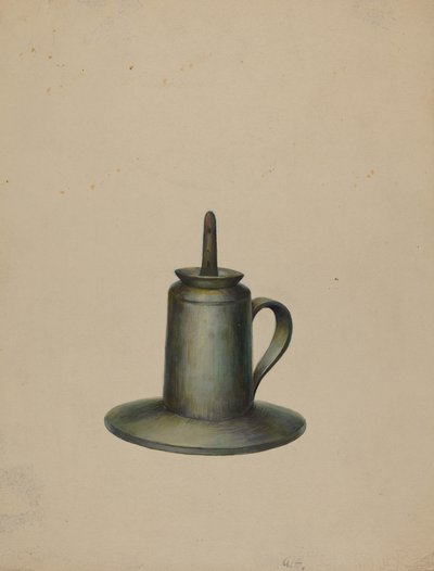 Zinnöl-Lampe von Walter Hochstrasser