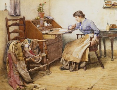 Ferne Gedanken von Walter Langley