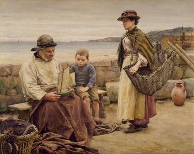 Expertenmeinung, 1905-06 von Walter Langley