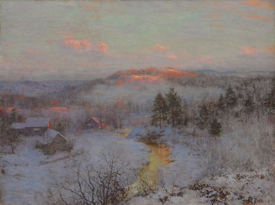 Abnehmender Winter von Walter Launt Palmer