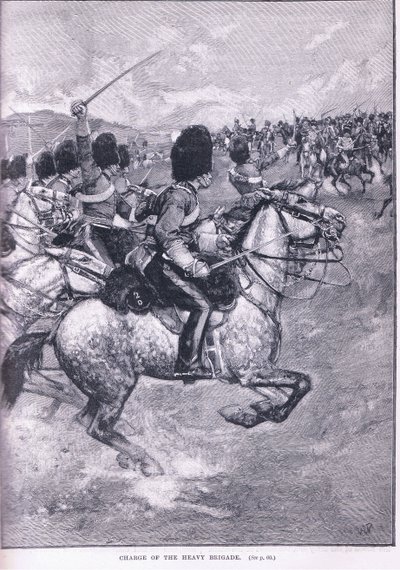 Der Angriff der schweren Brigade von Walter Paget