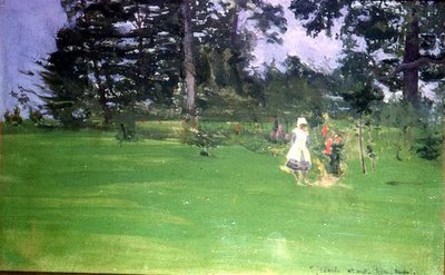 Figuren auf einem Rasen von Walter Richard Sickert