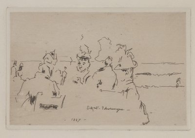 Scheveningen, Kaffeeklatsch von Walter Richard Sickert