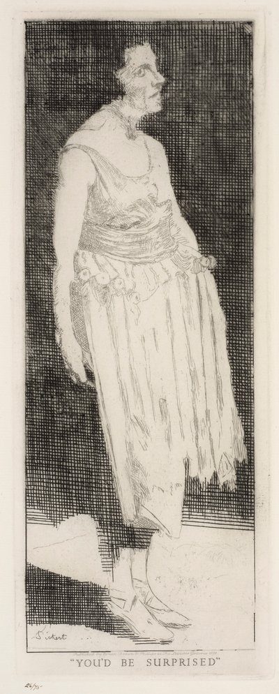 Du würdest überrascht sein von Walter Richard Sickert