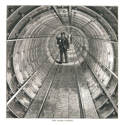 Der Turmtunnel, 1878 von Walter Thornbury