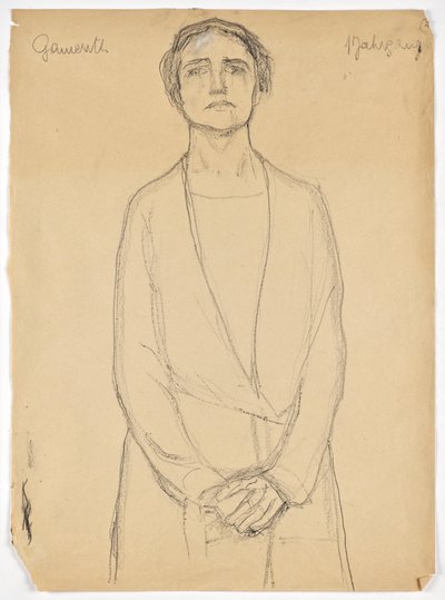 Bildnis einer Dame von Walther Gamerith