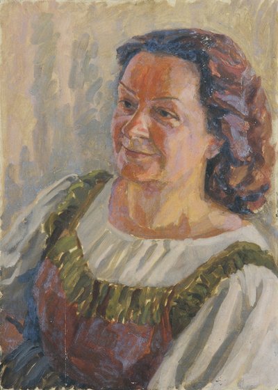 Dame in Tracht von Walther Gamerith