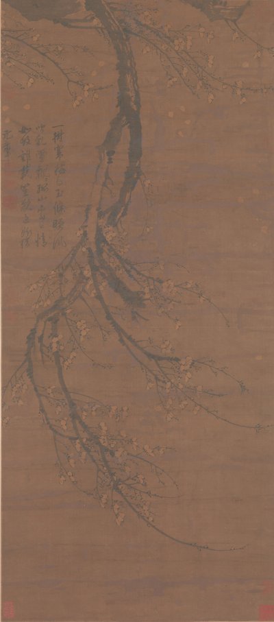 Duftender Schnee an der gebrochenen Brücke von Wang Mian