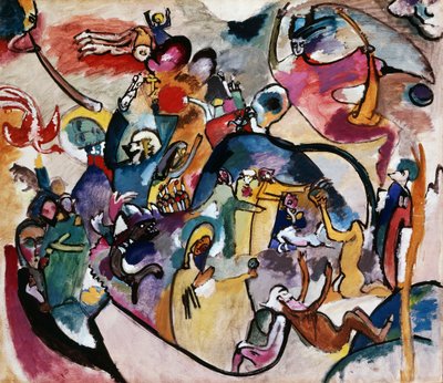 Paare im Schlosspark II von Wassily Kandinsky