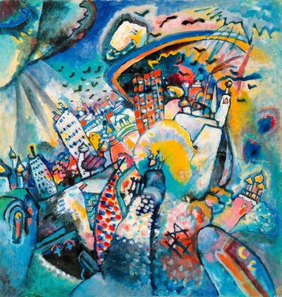 Roter Platz von Wassily Kandinsky