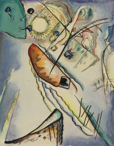 Ohne Titel, 1916 von Wassily Kandinsky