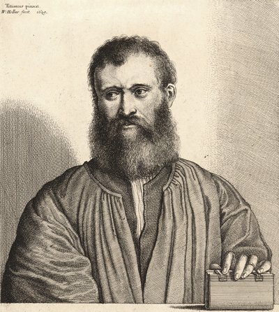 Altoviti oder della Casa (Zustand 3) von Wenceslaus Hollar