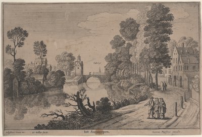 Antwerpen von Wenceslaus Hollar