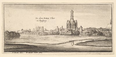 Augsburg, 1665 von Wenceslaus Hollar