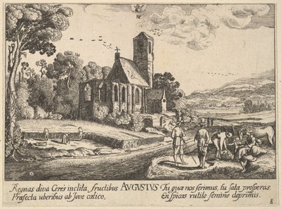 August, 1628-29 von Wenceslaus Hollar