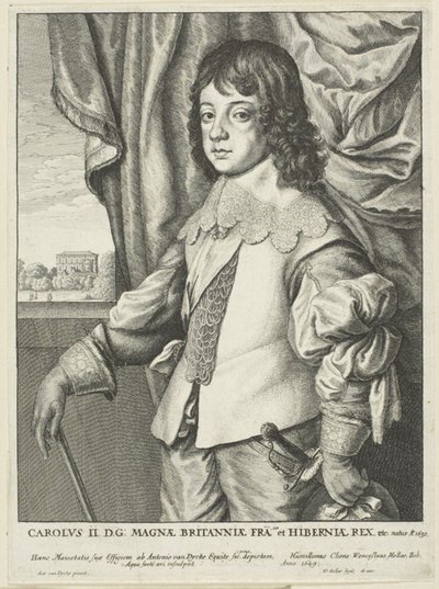 Karl II. von Wenceslaus Hollar