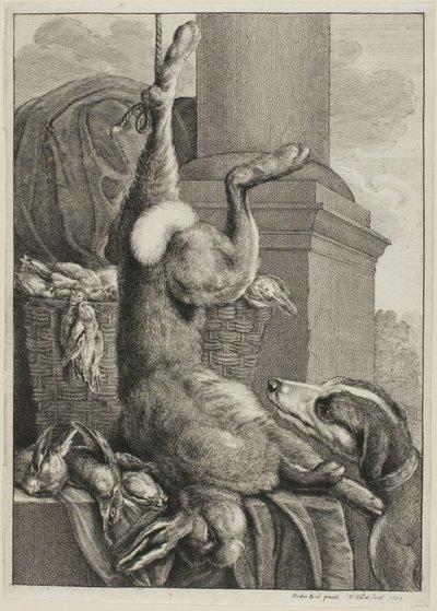 Toter Hase von Wenceslaus Hollar