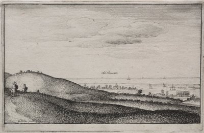 Englische Ansichten: Old Shoreham von Wenceslaus Hollar
