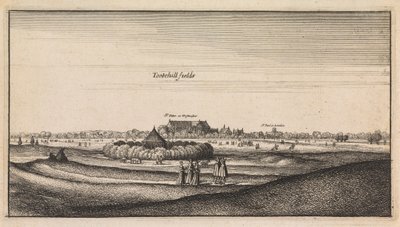 Englische Ansichten: Tootehill Fields von Wenceslaus Hollar