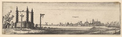 Kampen, 1642-44 von Wenceslaus Hollar