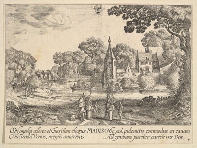 Mai, 1628-29 von Wenceslaus Hollar