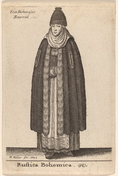 Rustica Bohemica von Wenceslaus Hollar