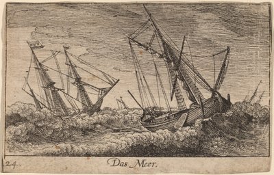 Meereslandschaft von Wenceslaus Hollar