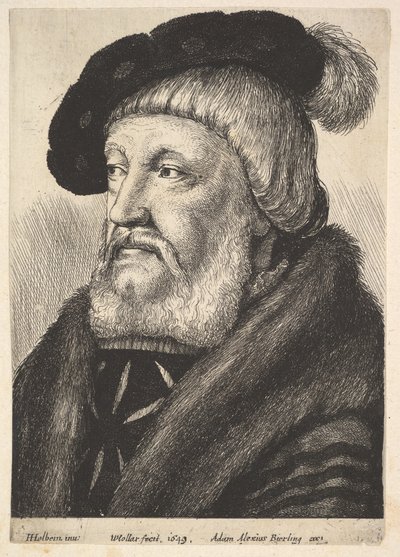 Sir William Butts, 1649 von Wenceslaus Hollar