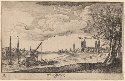Speyer von Wenceslaus Hollar