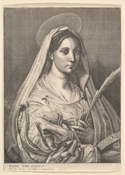 St. Katharina von Alexandria, 1644-52 von Wenceslaus Hollar