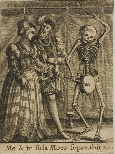 Das Brautpaar und der Tod von Wenceslaus Hollar