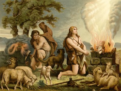 Opfer von Kain und Abel von Wilhelm Ebbinghaus
