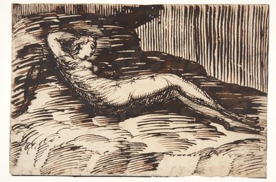 Sitzender schwedischer Wanderer von Wilhelm Marstrand
