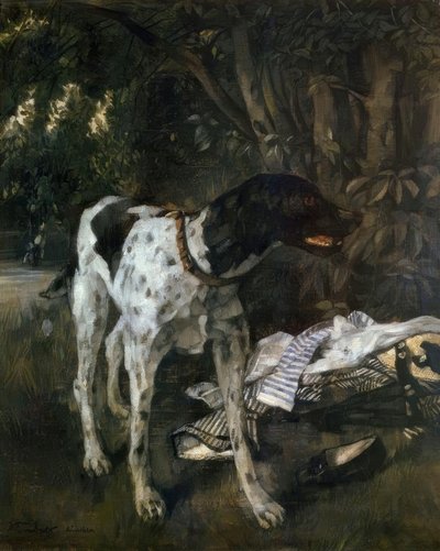 Der Wächter von Wilhelm Trübner