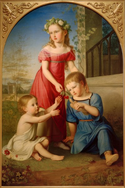 Die Kinder Schöning von Friedrich Wilhelm von Schadow