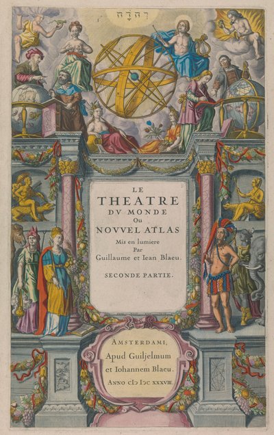 Le Theatre du Monde von Willem Blaeu
