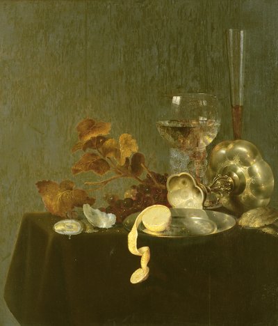 Stillleben von Willem Claesz. Heda