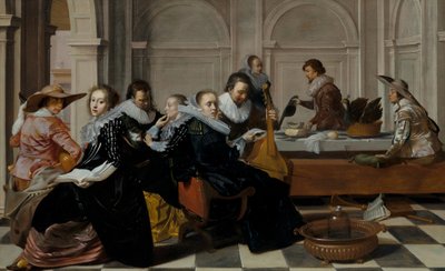 Musikalische Gesellschaft von Willem Cornelisz Duyster